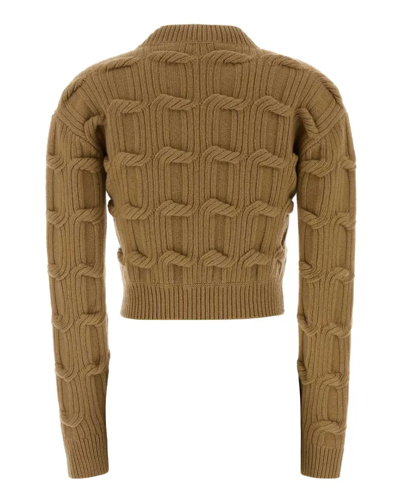 Stella McCartney Women's Camel Wool Sweater Maglieria Camel