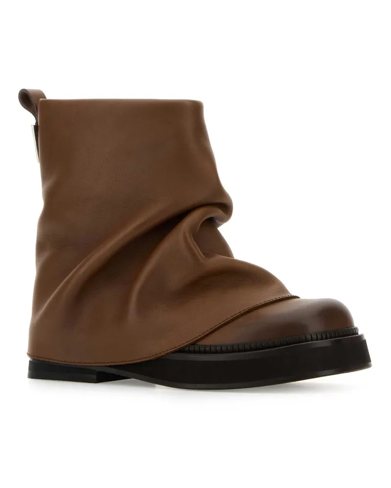 ATTICO 251wsh00832lbt115aa 046 Camel Main Leather: Calf Leather Stivali Boot Brown