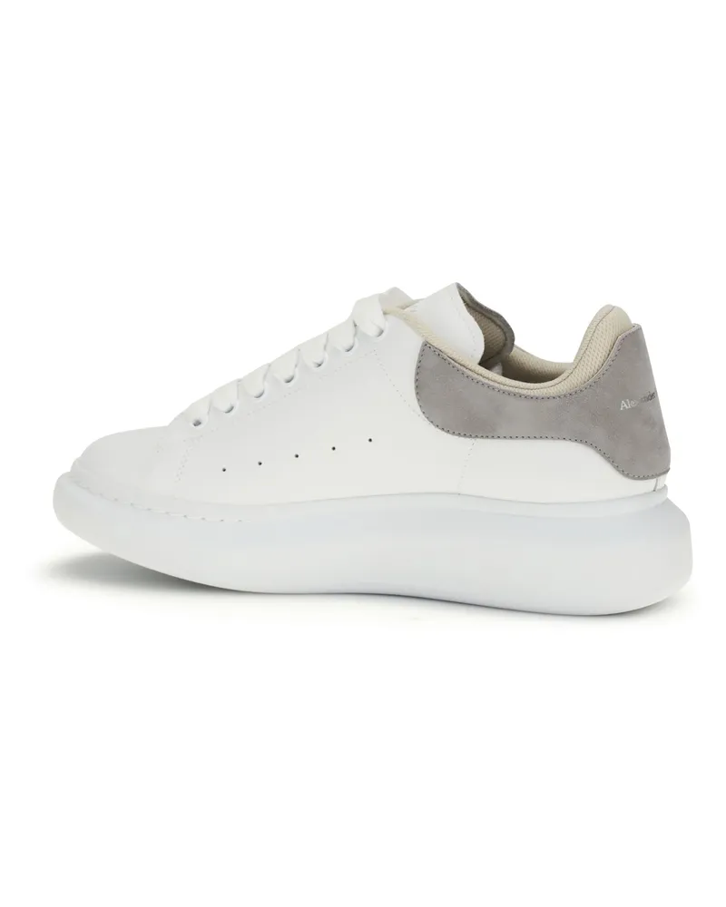 Alexander McQueen Men's Sneakers Oversized White-Grey Trainers White/grey White