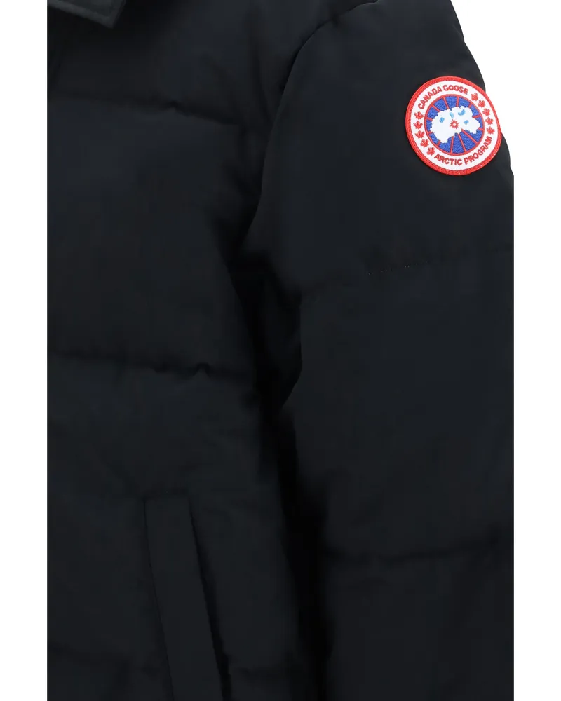 Canada Goose Men Seymour Padded Parka Black - Noir Jacket Black