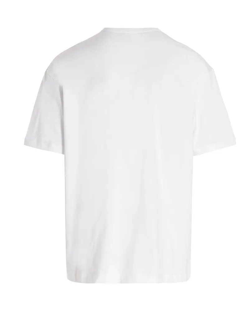 Comme des Garçons Men White Cotton T-Shirt White