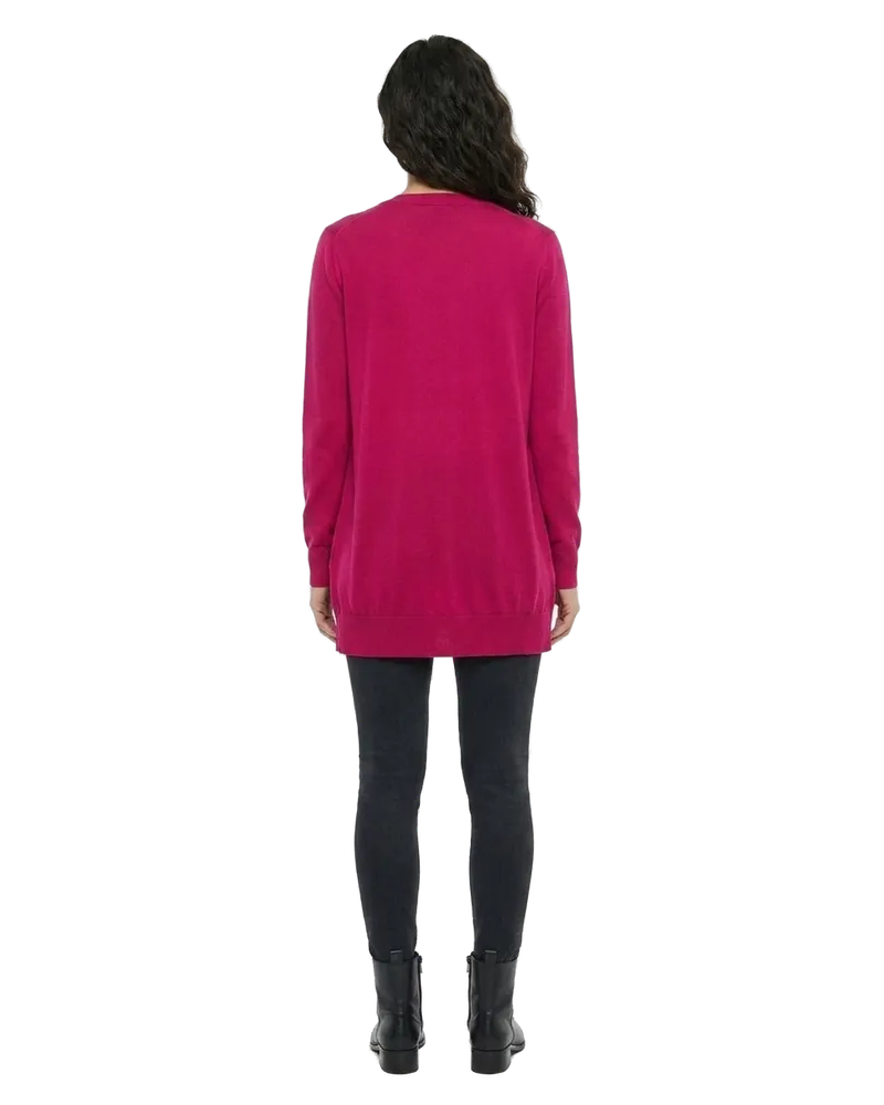 Dolce & Gabbana Women's Pink Silk Cardigan Clothing Pink