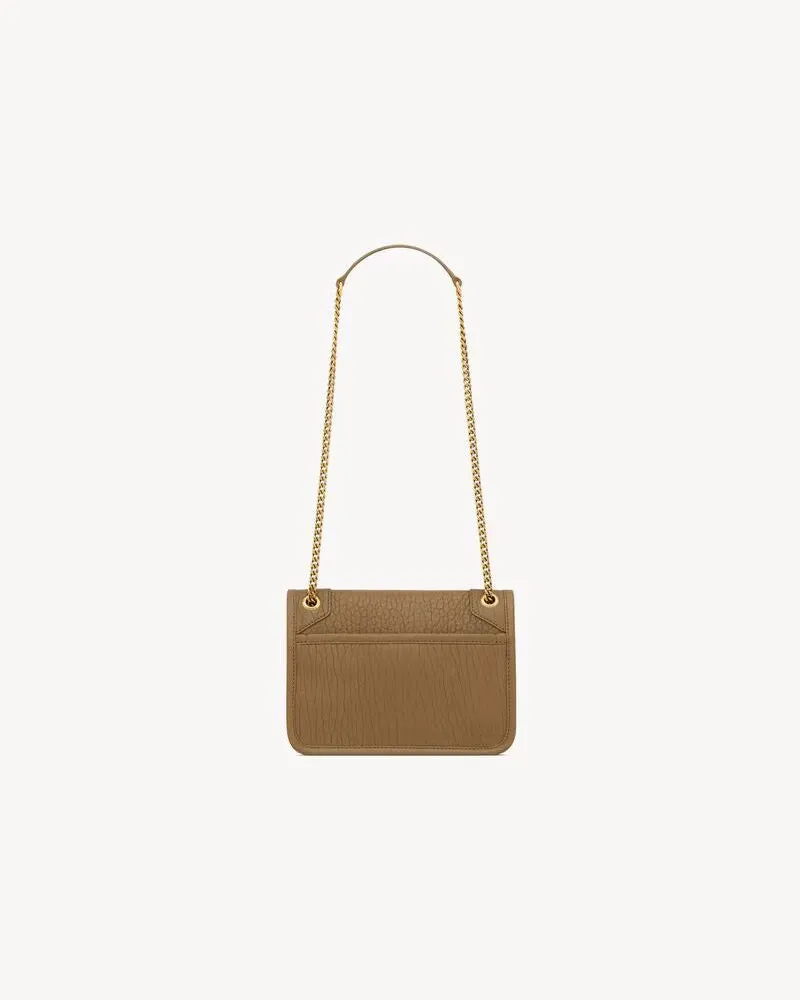 Saint Laurent Unisex Sac Sl H26 Bronze Bronze
