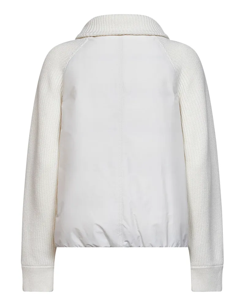 Brunello Cucinelli Down Jacket — White White
