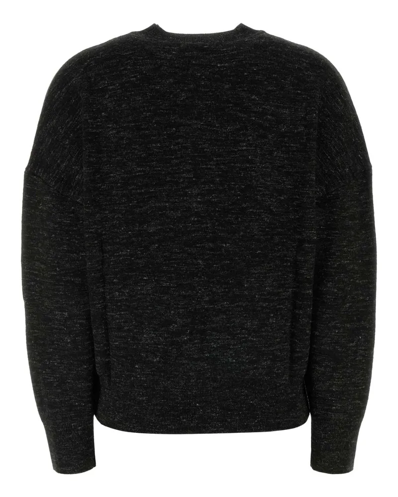 Étoile Isabel Marant Women's Viscose-Blend Knit Sweater Black Acrylic Wool Black