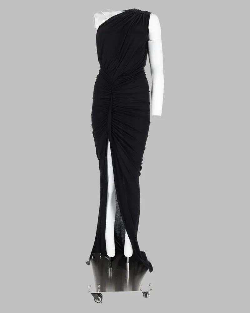 Rick Owens Lilies Avra Gown — Black Black