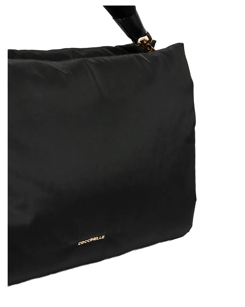 Coccinelle Women's Handbag Black Polyester Bags - Handbags Black