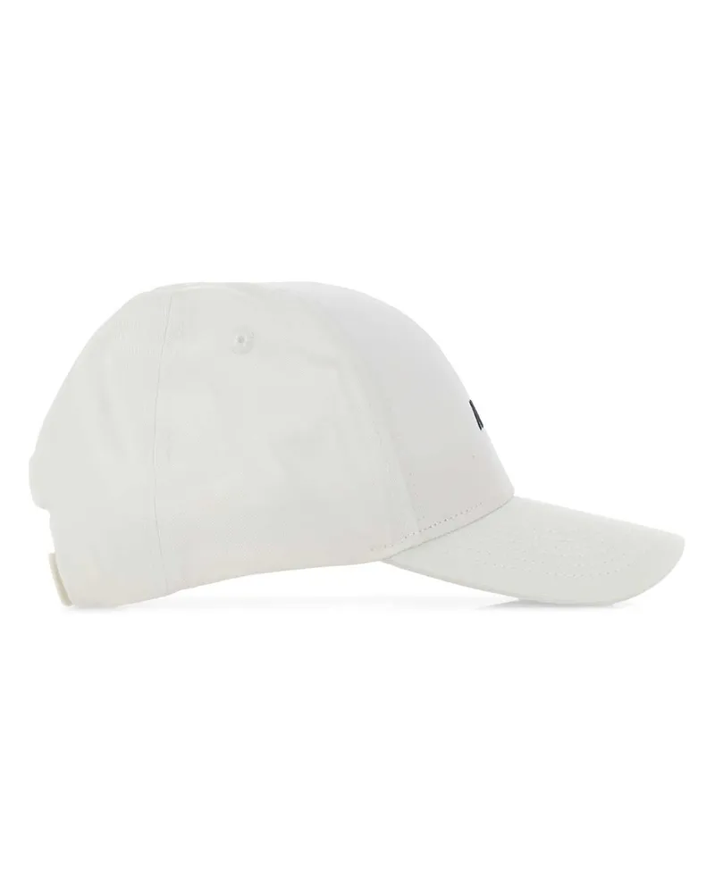AUTRY Women's White Cotton Baseball Cap Baseballwhite Exterior: Cappelli E Fasce Per Capelli Hat White