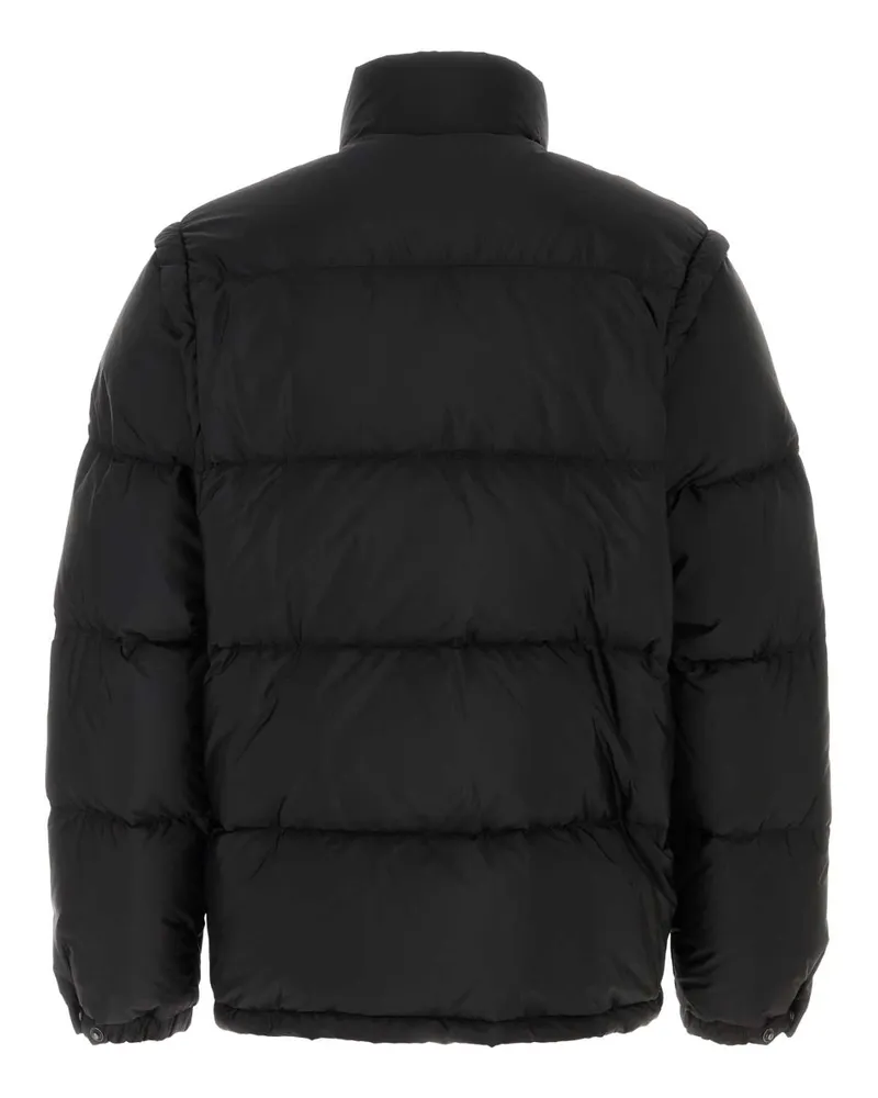 Prada Men Black Re-Nylon Down Jacket Nero Piumini Black