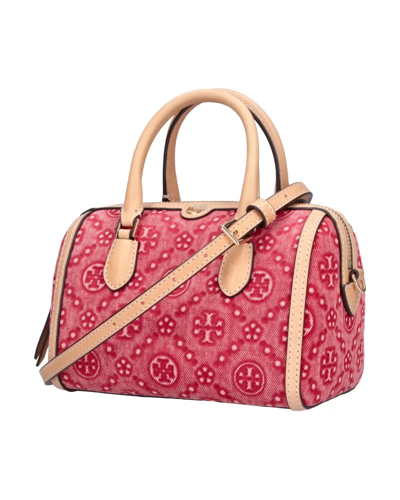 Tory Burch Women's Bags Red Trim: Cow Leather Red