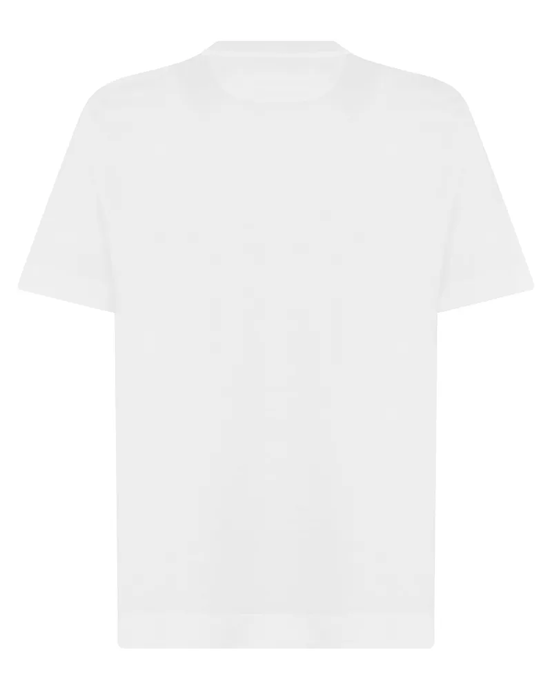 Ermenegildo Zegna Men's Cotton T-Shirt White T-Shirts And Polos White