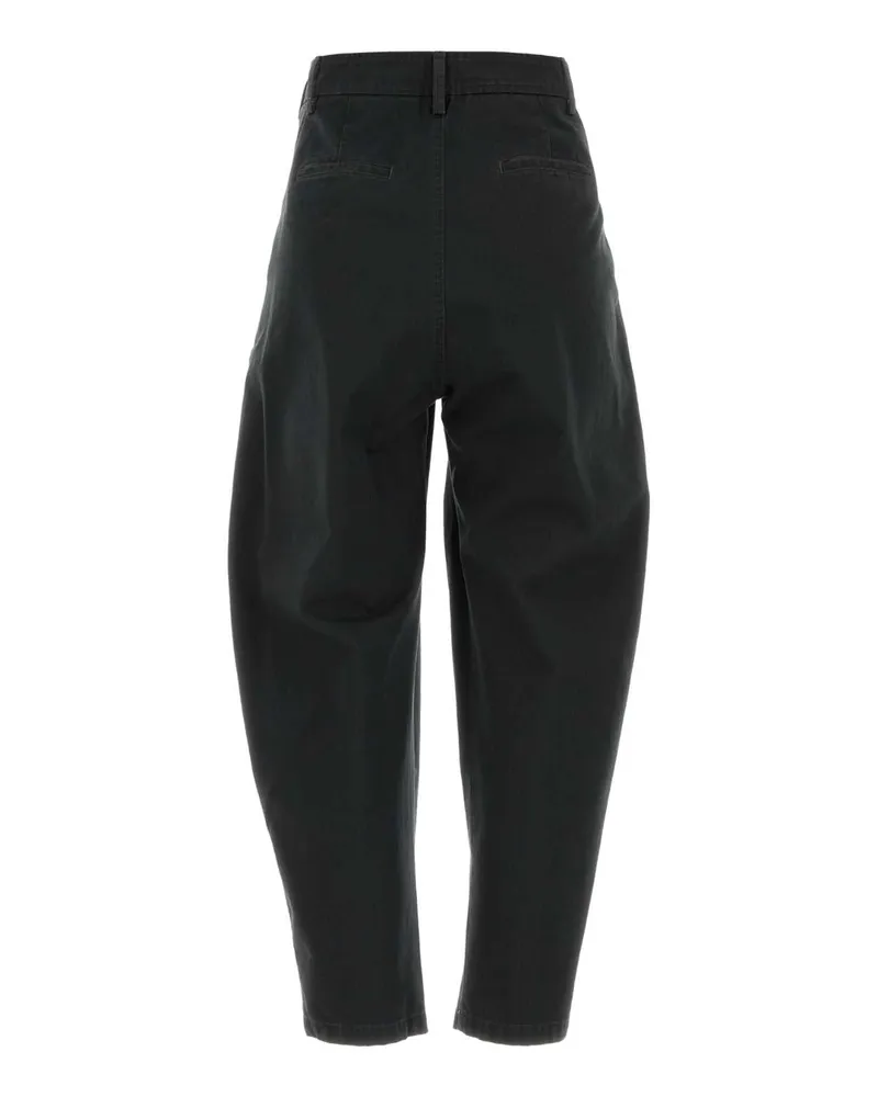 PT TORINO Pleated Denim Trousers — Gray Gray
