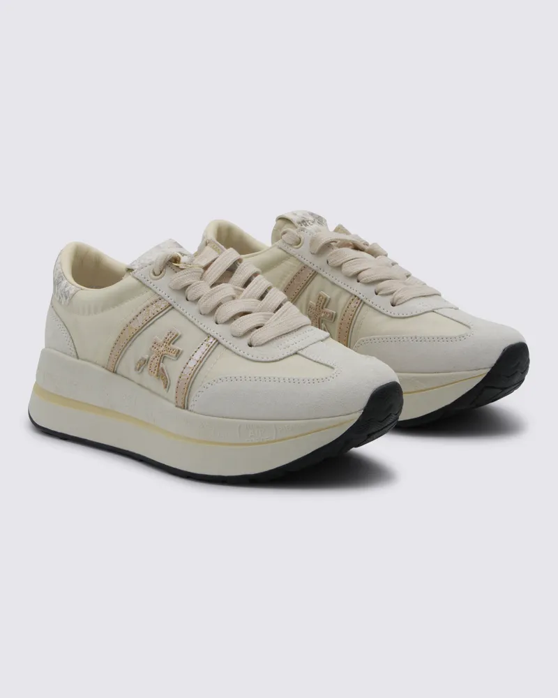 Premiata Women's Sneakers White _cover Tex-Le-El Sole El Tex/le/el White