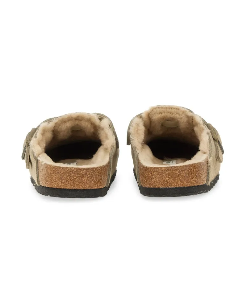 Birkenstock Boston Clog — Beige Beige