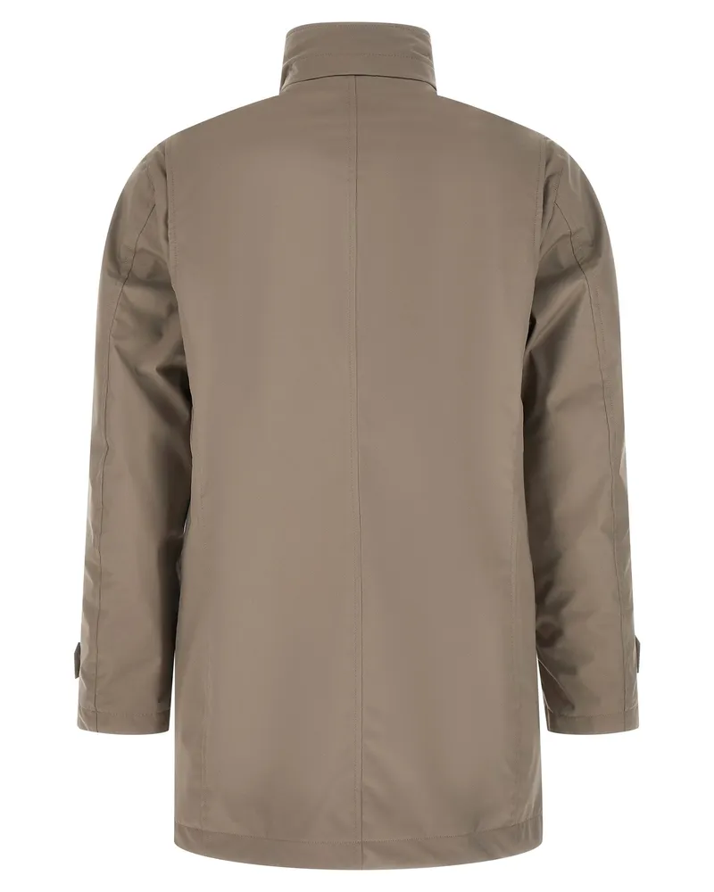 MOORER Duca Coat — Taupe Taupe
