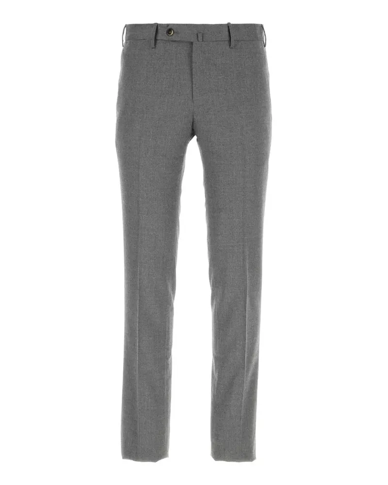 PT TORINO Stretch Virgin Wool Trousers — Gray Gray