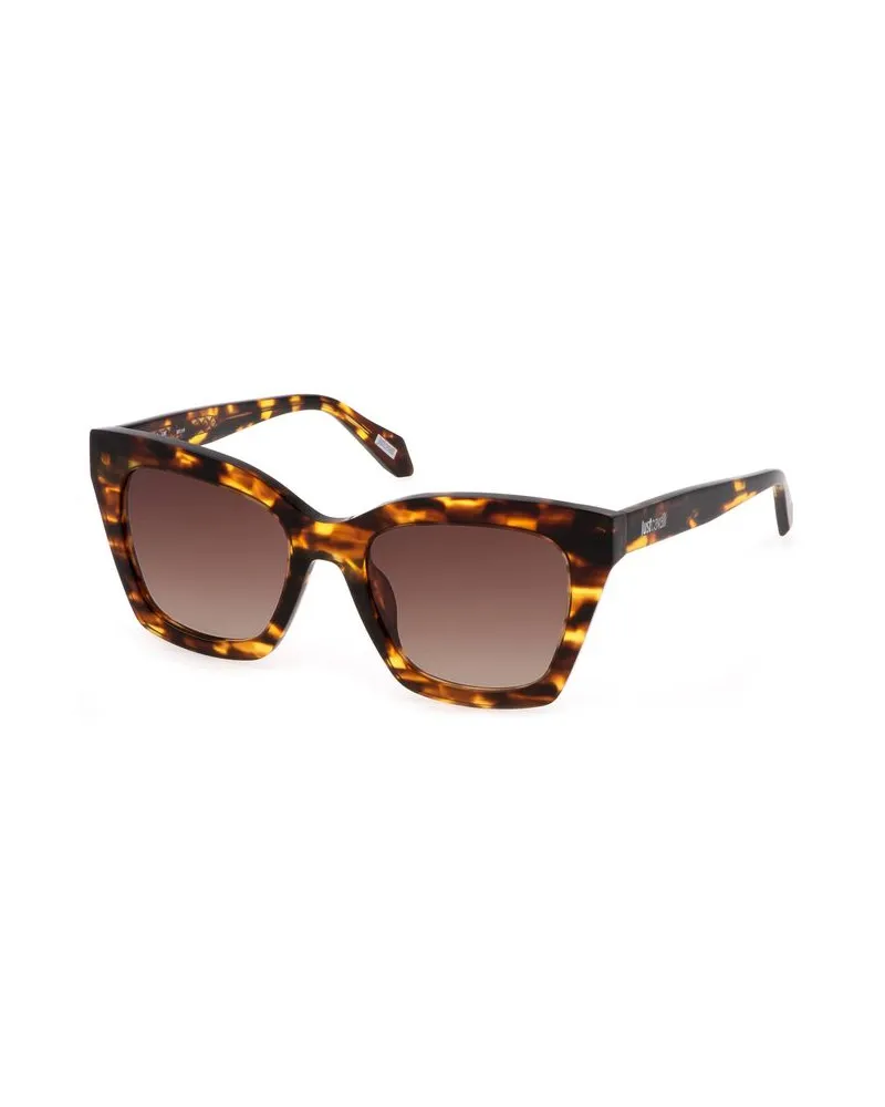 Just Cavalli Marrone Plastic Women Sunglass Brown Accessory Brown