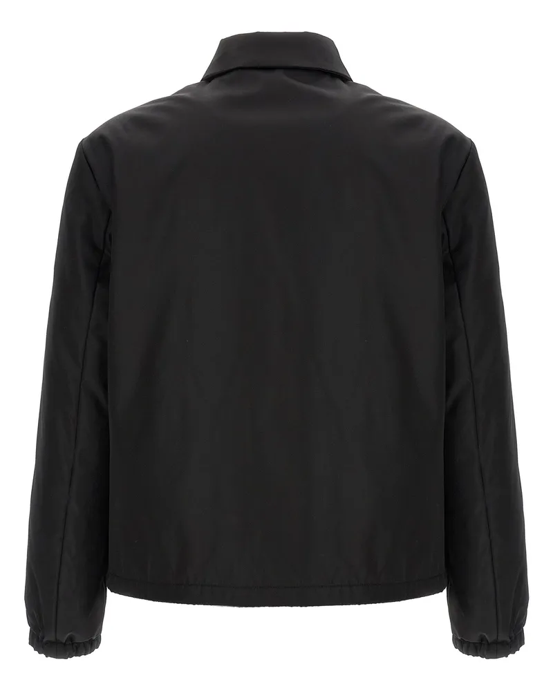 Prada Lightly Padded Re-Nylon Jacket — Black Black