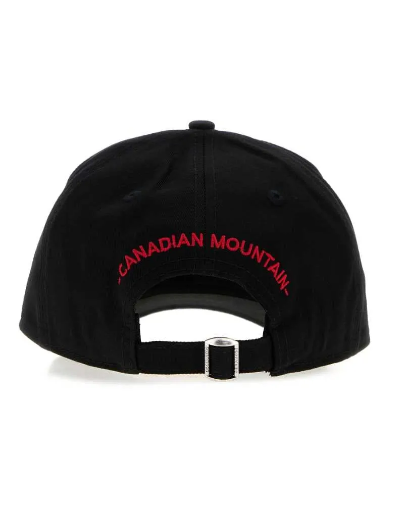 Dsquared2 Nero Cappelli Exterior: Cotton Hat Black