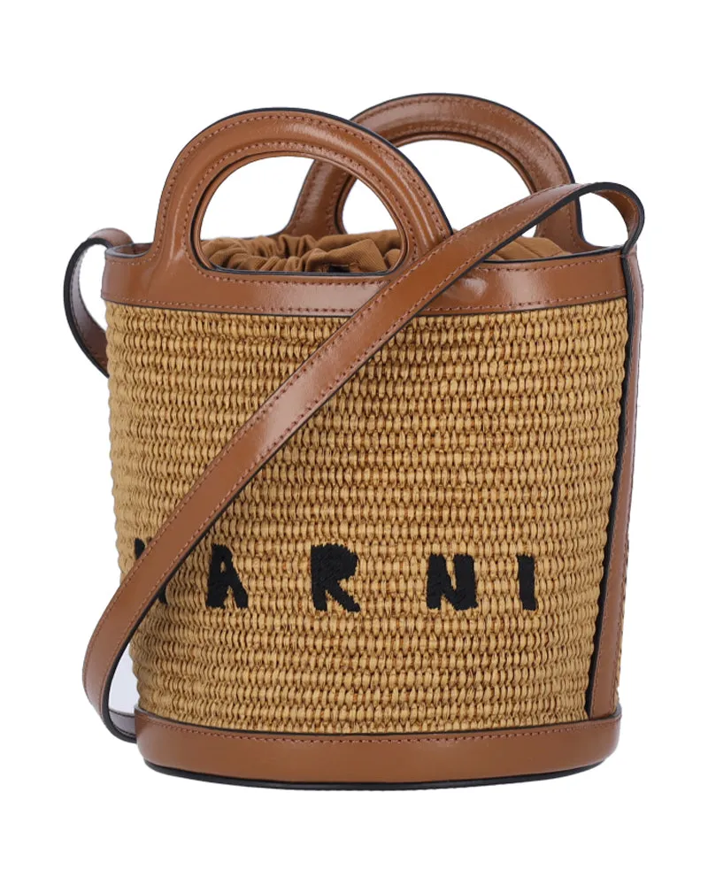 Marni Women's Bags Beige Cotton Beige
