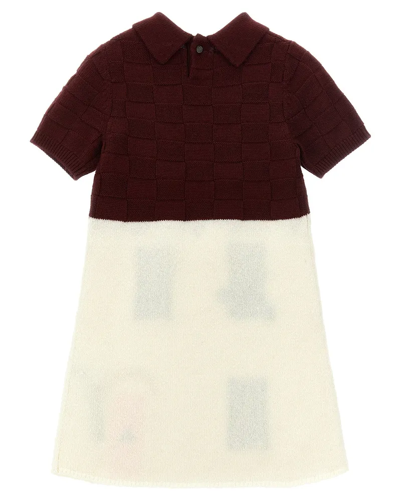 Burberry Dress — Burgundy Burgundy