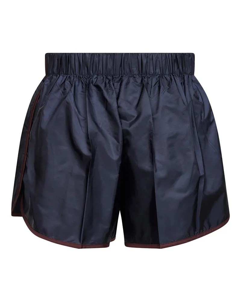 Prada Women's Blue Re-Nylon Shorts Recycled Polyamide Navy
