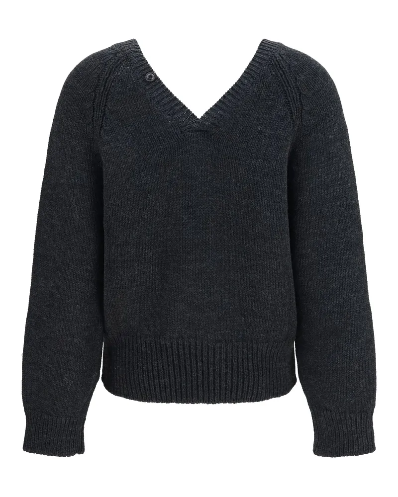 Our Legacy Country Henley Cardigan — Gray Gray