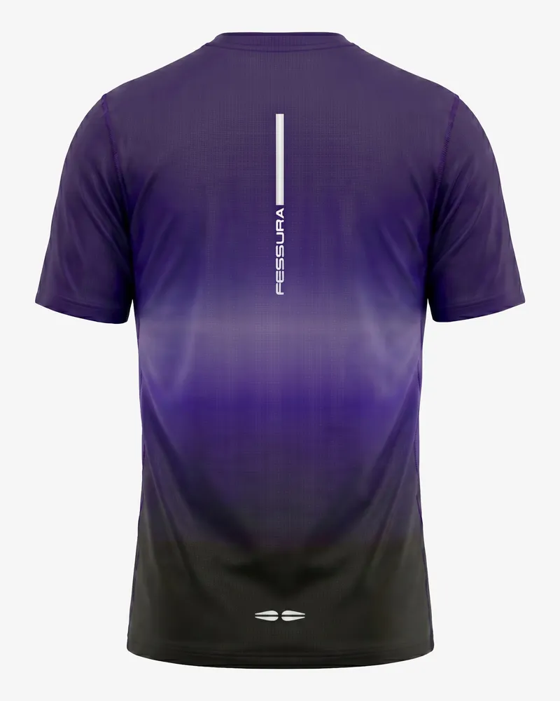 Fessura Men Italia Shirt-T 01 T-Shirt Purple Micro Mesh Purple
