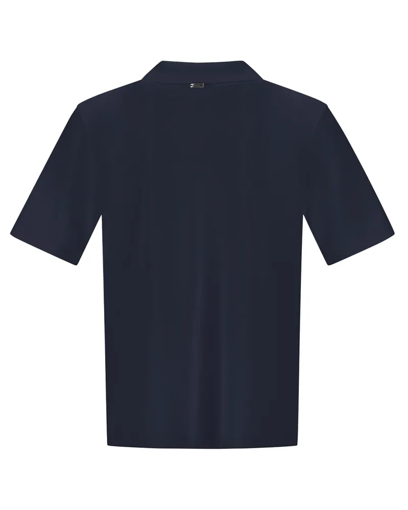 Herno Men's Polo Derby Blue Shirts T-shirts And Polos Blue