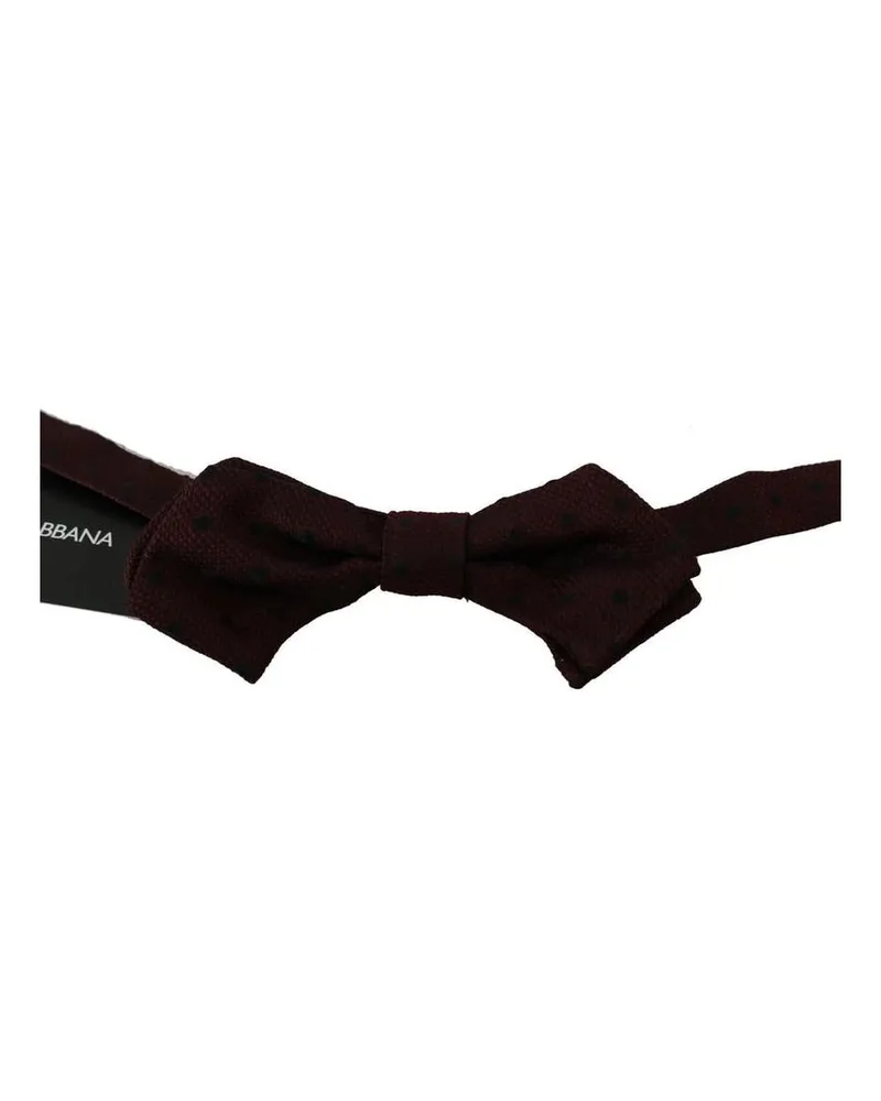 Dolce & Gabbana Men's Purple Silk Tie Purple