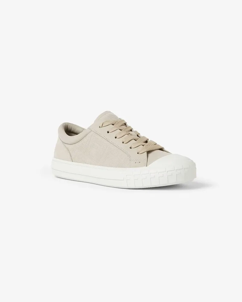 Fendi Basket E25 Sneaker — Beige Beige