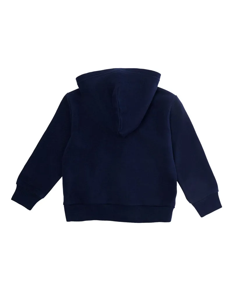 Ralph Lauren Boys' Hooded Sweatshirt Blue Cotton Hoods & Sweatshirts Navy