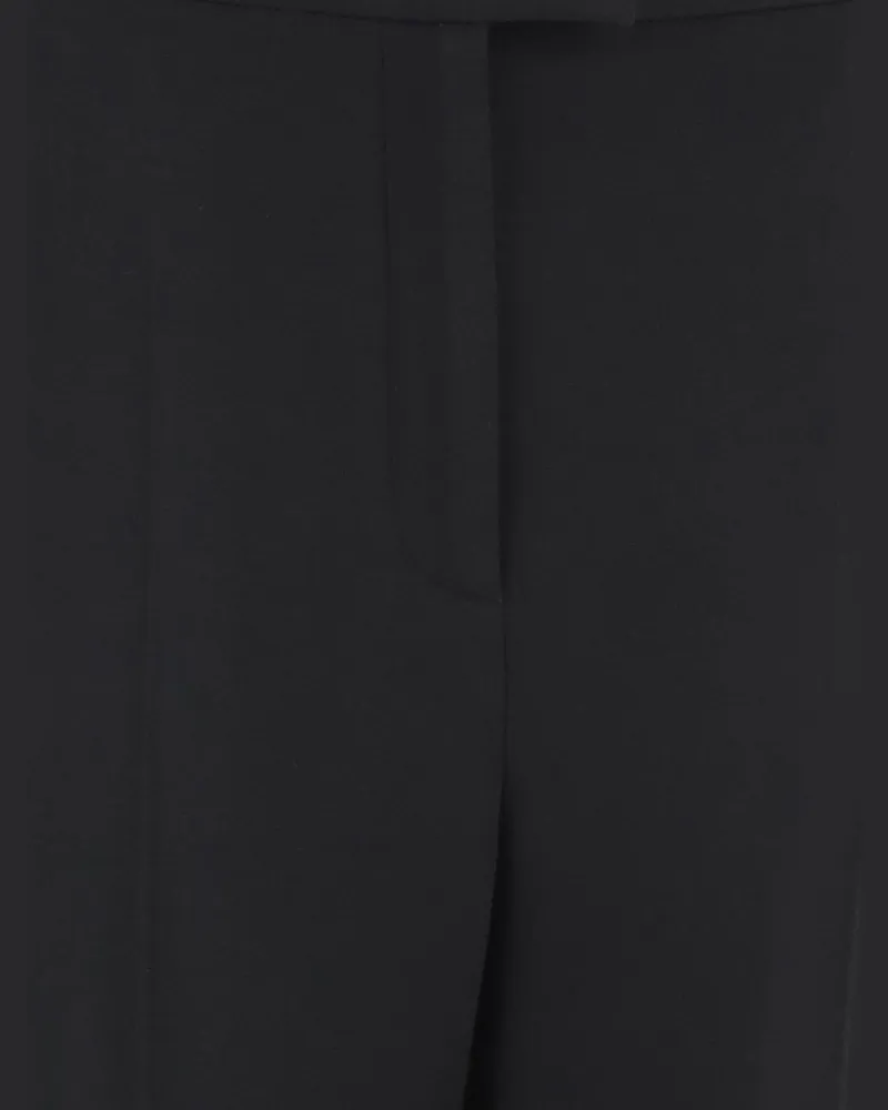 Valentino Garavani Women's Pants Stretch Viscose Black Trousers Black
