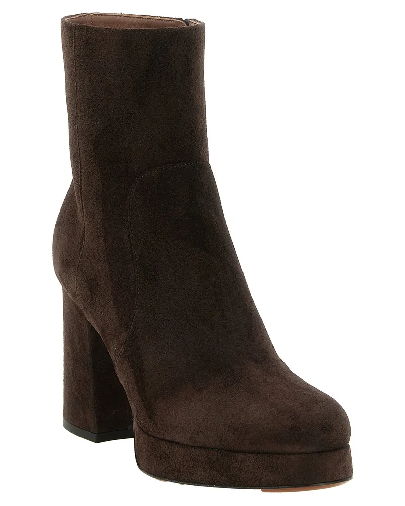 Valentino Garavani Ankle Boot — Brown Brown
