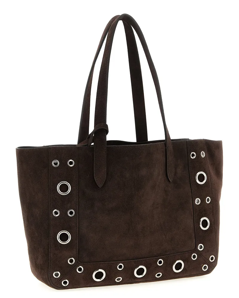 Valentino Garavani Women's Brown Cowhide Tote Bag Brown
