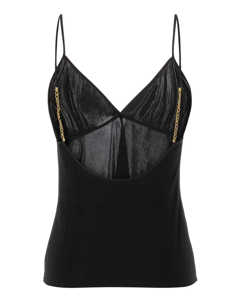 Saint Laurent Fines Tank Top — Black Black