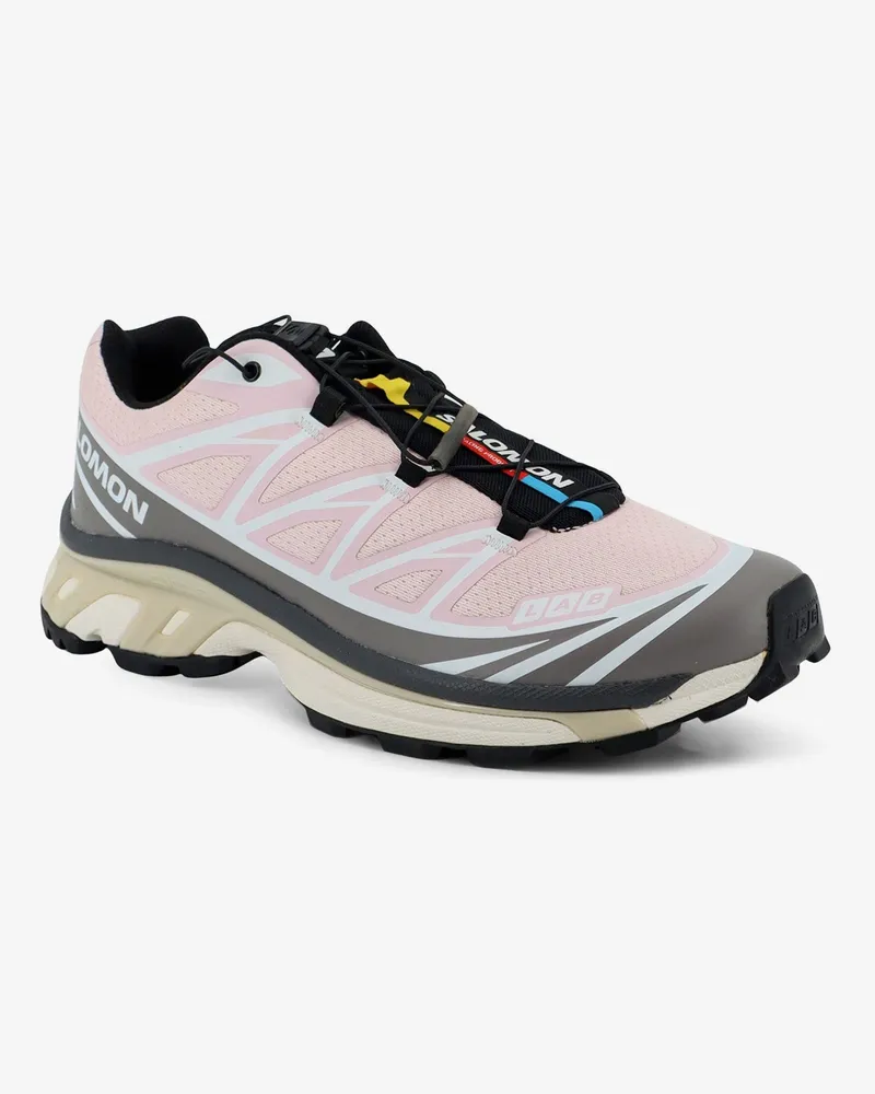 Salomon Men's Trainers Xt-6 Pink Nylon-Rubber Nylon/rubber Sneaker Pink