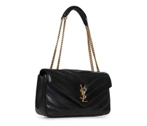 Loulou Shoulder Bag — Black