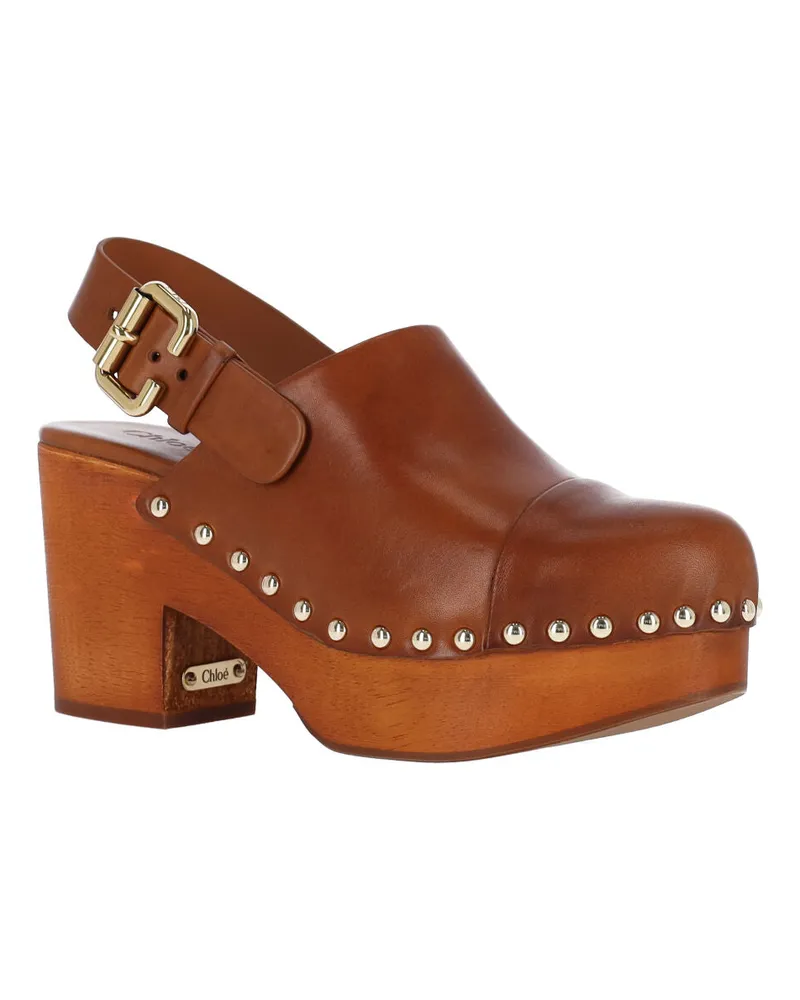 Chloé Women's Chloè Sandals Brown Upper: Calf Leather Brown