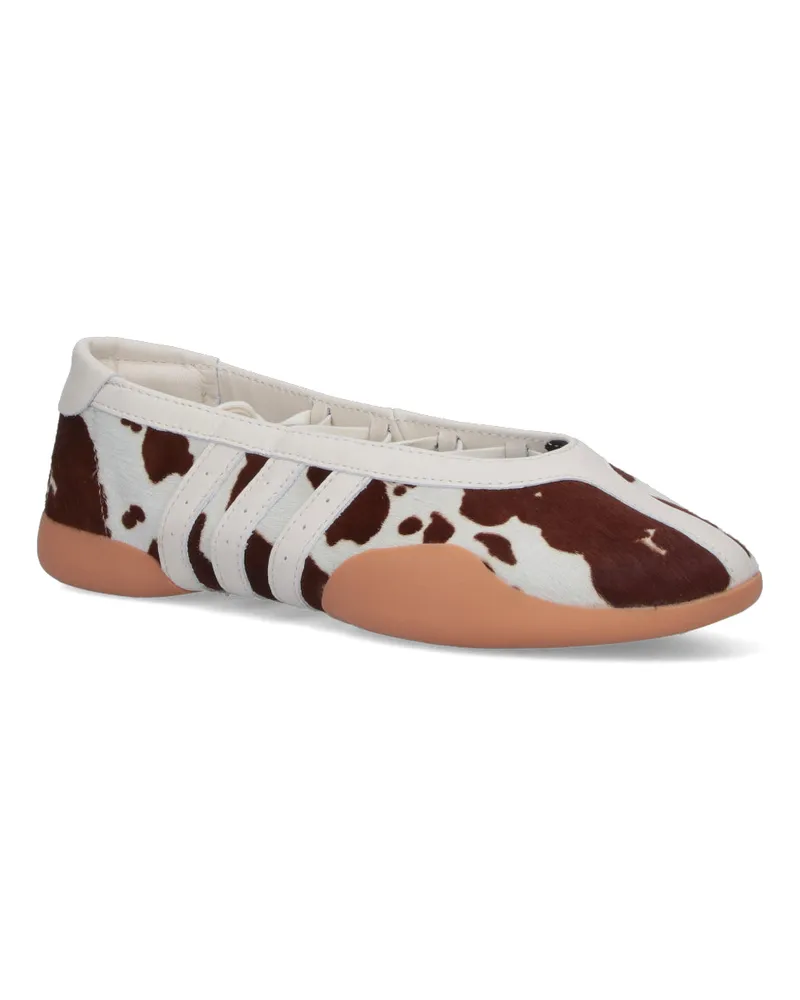 adidas Women's Sneakers Brown Leather Brown