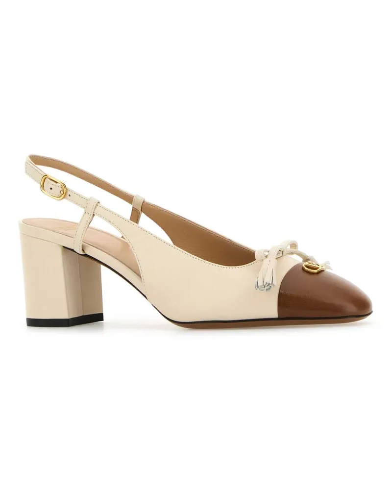 Valentino Garavani 7w2s0mh9ddt Aha Butterwhitetobacco Scarpe Con Tacco High Heel Shoes Beige