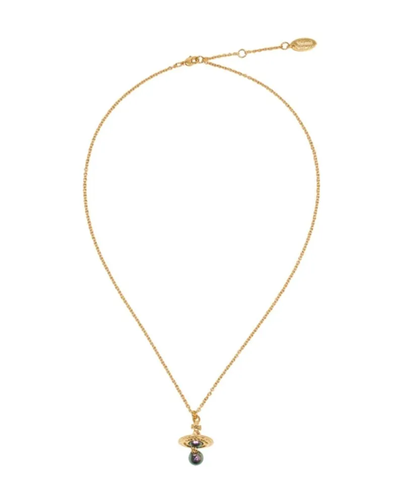 Vivienne Westwood Women's Aleksa Necklace Metal Gold Jewelry-Watches Necklaces Gold