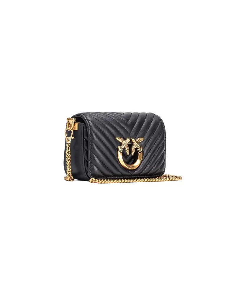 Pinko Crossbody Bag — Black Black