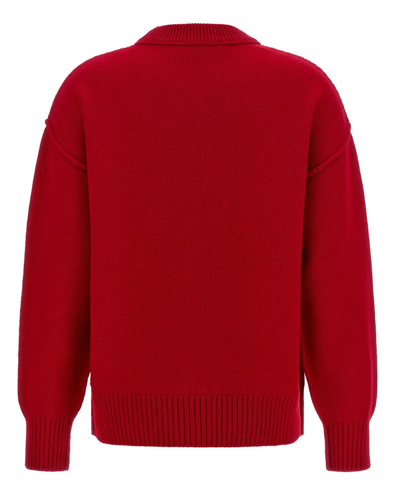AMI Paris Sweater — Red Red