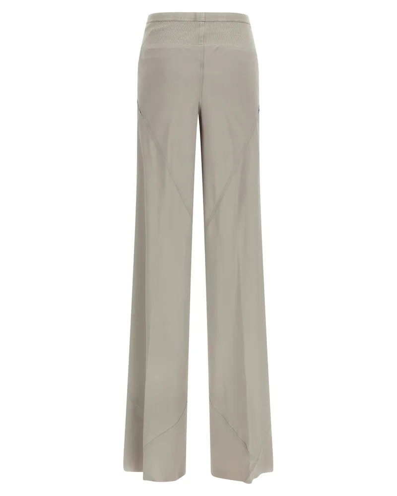 Rick Owens Bias Trousers — Beige Beige