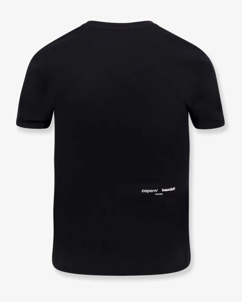 COPERNI Women X Tamagotchi Organic Cotton T-Shirt Black T-Shirts & Jerseys Black