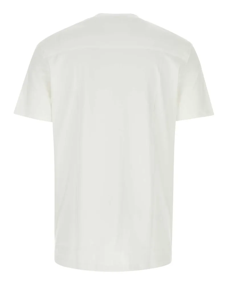 Jil Sander Men White Cotton T-Shirt 102 Tessuto Primario: Cotone White