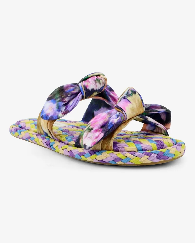 Zimmermann Women's Sandals Carousel Raffia Multicolour Fabric-Rubber Fabric/rubber Multicolor