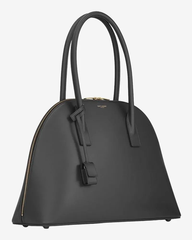 Saint Laurent Women's Leather Sac De Jour Bag Black Handbags Hand Black
