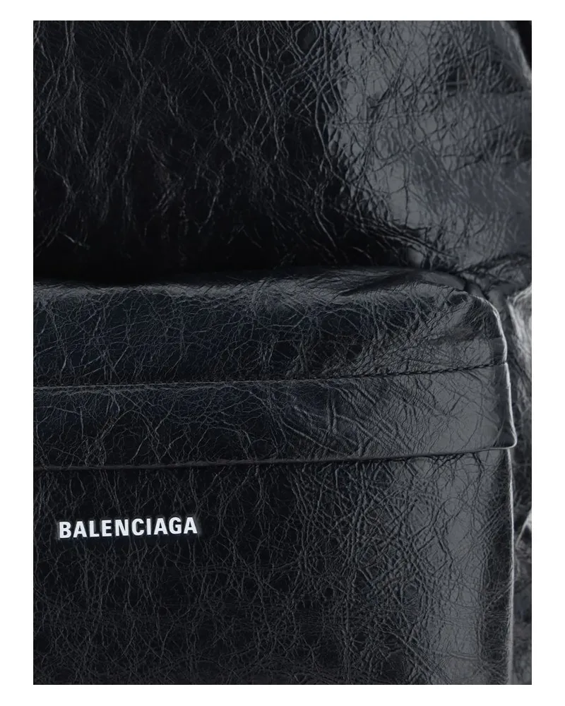 Balenciaga Explorer Backpack — Black Black